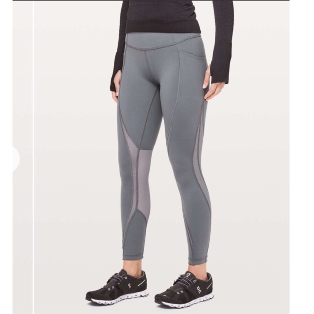 Lululemon RUN SMOOTHLY NULUX 7/8 LENGTH 25"
